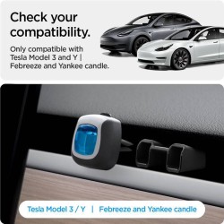 Adaptor pentru odorizant auto Spigen pentru Tesla Model Y/3 (2021/2022), negru Adaptor pentru odorizant auto Spigen pentru Tesla Model Y/3 (2021/2022), negru