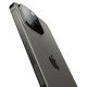 Set 2 folii sticla camera foto Spigen Optik compatibil cu iPhone 14 Pro / 14 Pro Max / 15 Pro / 15 Pro Max / 16 Pro / 16 Pro Max Black (Ingredi, AGL05273) by www.silkase.ro