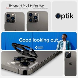 Set 2 folii sticla camera foto Spigen Optik compatibil cu iPhone 14 Pro / 14 Pro Max / 15 Pro / 15 Pro Max / 16 Pro / 16 Pro Max Black Set 2 folii sticla camera foto Spigen Optik compatibil cu iPhone 14 Pro / 14 Pro Max / 15 Pro / 15 Pro Max / 16 Pro / 16 Pro Max Black