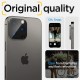 Set 2 folii sticla camera foto Spigen Optik compatibil cu iPhone 14 Pro / 14 Pro Max / 15 Pro / 15 Pro Max / 16 Pro / 16 Pro Max Black (Ingredi, AGL05273) by www.silkase.ro
