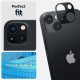 Set 2 folii sticla camere Spigen Optik Pro pentru iPhone 14/14 Plus, negru, full cover (iPhone 14, AGL05274) by www.silkase.ro