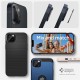 Set 2 folii sticla camere Spigen Optik Pro pentru iPhone 14/14 Plus, negru, full cover (iPhone 14, AGL05274) by www.silkase.ro