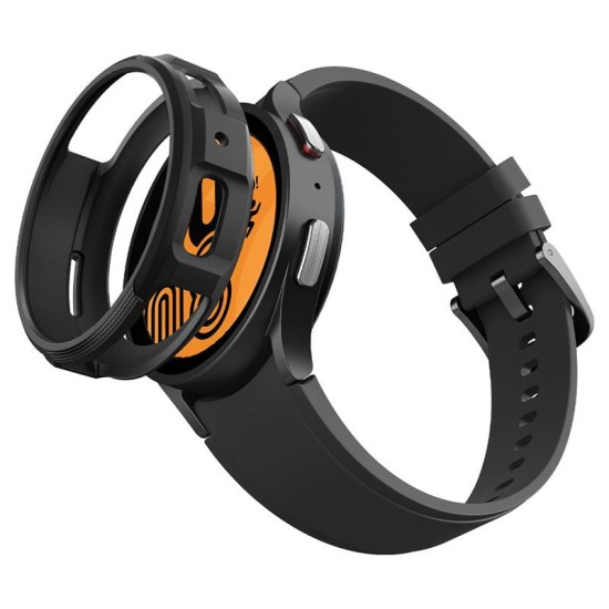 Husa pentru Samsung Galaxy Watch5 Pro (45mm), Spigen Liquid Air, Matte Black (Spigen, Ingredi) by www.silkase.ro Husa pentru Samsung Galaxy Watch5 Pro (45mm), Spigen Liquid Air, Matte Black (Ingredi, ACS05185) by www.silkase.ro