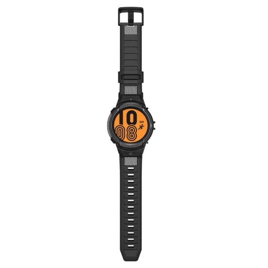 Curea Spigen Rugged Armor pentru Samsung Galaxy Watch 5 Pro (45 mm) Negru (Ingredi, ACS05301) by www.silkase.ro