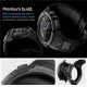 Curea Spigen Rugged Armor pentru Samsung Galaxy Watch 5 Pro (45 mm) Negru (Ingredi, ACS05301) by www.silkase.ro