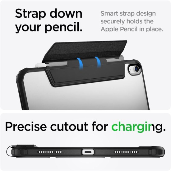Husa Spigen Ultra Hybrid Pro compatibila cu iPad 10.9 inch 2022 Black (Spigen, Ingredi) by www.silkase.ro Husa Spigen Ultra Hybrid Pro compatibila cu iPad 10.9 inch 2022 Black (Ingredi, ACS05416) by www.silkase.ro