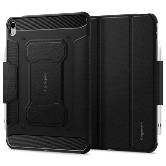 Husa Spigen Rugged Armor Pro compatibila cu iPad 10.9 inch 2022 Black (Spigen, Ingredi) by www.silkase.ro Husa Spigen Rugged Armor Pro compatibila cu iPad 10.9 inch 2022 Black (Ingredi, ACS05417) by www.silkase.ro