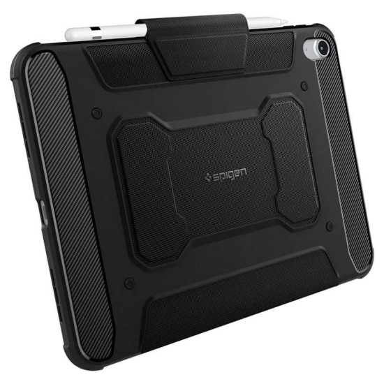 Husa Spigen Rugged Armor Pro compatibila cu iPad 10.9 inch 2022 Black (Spigen, Ingredi) by www.silkase.ro Husa Spigen Rugged Armor Pro compatibila cu iPad 10.9 inch 2022 Black (Ingredi, ACS05417) by www.silkase.ro
