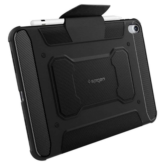 Husa Spigen Rugged Armor Pro compatibila cu iPad 10.9 inch 2022 Black (Spigen, Ingredi) by www.silkase.ro Husa Spigen Rugged Armor Pro compatibila cu iPad 10.9 inch 2022 Black (Ingredi, ACS05417) by www.silkase.ro