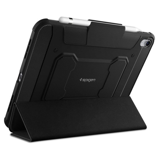 Husa Spigen Rugged Armor Pro compatibila cu iPad 10.9 inch 2022 Black (Spigen, Ingredi) by www.silkase.ro Husa Spigen Rugged Armor Pro compatibila cu iPad 10.9 inch 2022 Black (Ingredi, ACS05417) by www.silkase.ro