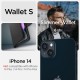 Husa cu snur Spigen Wallet S compatibila cu iPhone 14 Black (Spigen, iPhone 14) by www.silkase.ro Husa cu snur Spigen Wallet S compatibila cu iPhone 14 Black (iPhone 14, ACS05421) by www.silkase.ro