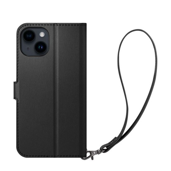 Husa cu snur Spigen Wallet S compatibila cu iPhone 14 Black (Spigen, iPhone 14) by www.silkase.ro Husa cu snur Spigen Wallet S compatibila cu iPhone 14 Black (iPhone 14, ACS05421) by www.silkase.ro