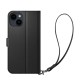 Husa cu snur Spigen Wallet S compatibila cu iPhone 14 Black (Spigen, iPhone 14) by www.silkase.ro Husa cu snur Spigen Wallet S compatibila cu iPhone 14 Black (iPhone 14, ACS05421) by www.silkase.ro