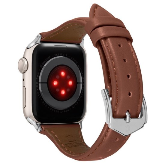 Curea piele Spigen Kajuk compatibila cu Apple Watch 4/5/6/7/8/SE 40/41mm Rose (Spigen, Ingredi) by www.silkase.ro Curea piele Spigen Kajuk compatibila cu Apple Watch 4/5/6/7/8/SE 40/41mm Rose (Ingredi, AMP05442) by www.silkase.ro