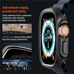SPIGEN Husă Subțire Thin Fit Apple Watch Ultra 3/2/1 (49mm), Neagră SPIGEN Husă Subțire Thin Fit Apple Watch Ultra 3/2/1 (49mm), Neagră