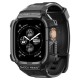 Husa Spigen Rugged Armor Pro compatibila cu Apple Watch Ultra 49mm Black (Ingredi, ACS05460) by www.silkase.ro