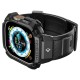 Husa Spigen Rugged Armor Pro compatibila cu Apple Watch Ultra 49mm Black (Ingredi, ACS05460) by www.silkase.ro