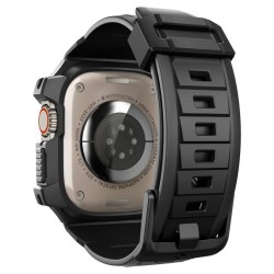 Husa Spigen Rugged Armor Pro compatibila cu Apple Watch Ultra 49mm Black