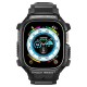 Husa Spigen Rugged Armor Pro compatibila cu Apple Watch Ultra 49mm Black (Ingredi, ACS05460) by www.silkase.ro