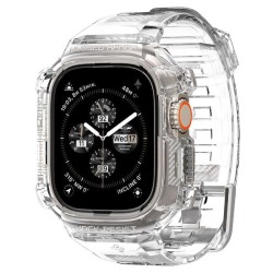 Husa Spigen Rugged Armor Pro compatibila cu Apple Watch Ultra 49mm Crystal Clear