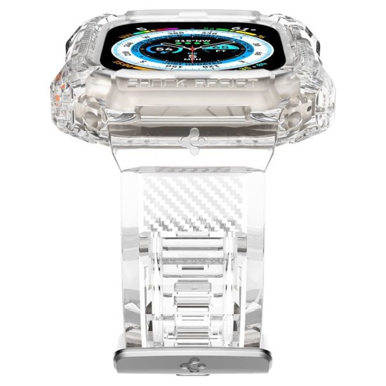 Husa Spigen Rugged Armor Pro compatibila cu Apple Watch Ultra 49mm Crystal Clear (Spigen, Ingredi) by www.silkase.ro Husa Spigen Rugged Armor Pro compatibila cu Apple Watch Ultra 49mm Crystal Clear (Ingredi, ACS05461) by www.silkase.ro