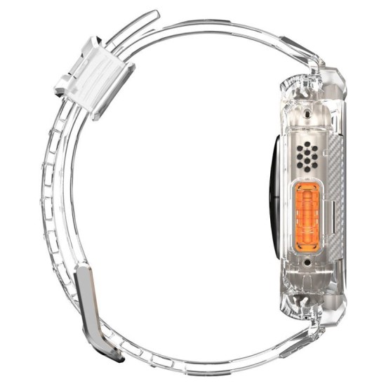 Husa Spigen Rugged Armor Pro compatibila cu Apple Watch Ultra 49mm Crystal Clear (Spigen, Ingredi) by www.silkase.ro Husa Spigen Rugged Armor Pro compatibila cu Apple Watch Ultra 49mm Crystal Clear (Ingredi, ACS05461) by www.silkase.ro