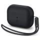 Husa pentru Apple AirPods Pro 1/2, Silicone Fit, X697, Black (Spigen, Ingredi) by www.silkase.ro Husa pentru Apple AirPods Pro 1/2, Silicone Fit, X697, Black (Ingredi, ACS05479) by www.silkase.ro