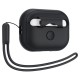 Husa pentru Apple AirPods Pro 1/2, Silicone Fit, X697, Black (Spigen, Ingredi) by www.silkase.ro Husa pentru Apple AirPods Pro 1/2, Silicone Fit, X697, Black (Ingredi, ACS05479) by www.silkase.ro