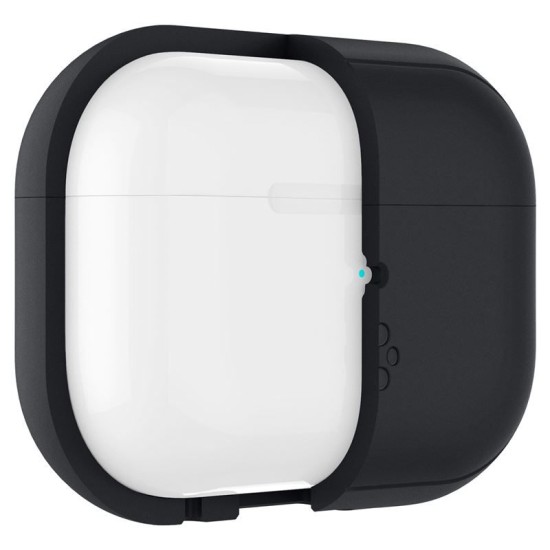 Husa pentru Apple AirPods Pro 1/2, Silicone Fit, X697, Black (Spigen, Ingredi) by www.silkase.ro Husa pentru Apple AirPods Pro 1/2, Silicone Fit, X697, Black (Ingredi, ACS05479) by www.silkase.ro