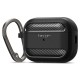 Husa Spigen Rugged Armor compatibila cu Apple AirPods Pro 2 Black (Spigen, Ingredi) by www.silkase.ro Husa Spigen Rugged Armor compatibila cu Apple AirPods Pro 2 Black (Ingredi, ACS05482) by www.silkase.ro