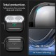 Husa Spigen Rugged Armor compatibila cu Apple AirPods Pro 2 Black (Spigen, Ingredi) by www.silkase.ro Husa Spigen Rugged Armor compatibila cu Apple AirPods Pro 2 Black (Ingredi, ACS05482) by www.silkase.ro