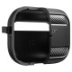 Husa Spigen Rugged Armor compatibila cu Apple AirPods Pro 2 Black (Spigen, Ingredi) by www.silkase.ro Husa Spigen Rugged Armor compatibila cu Apple AirPods Pro 2 Black (Ingredi, ACS05482) by www.silkase.ro