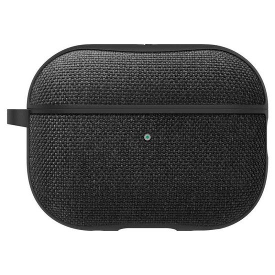 Husa Spigen Urban Fit compatibila cu Apple AirPods Pro 2 Black (Ingredi, ACS05483) by www.silkase.ro