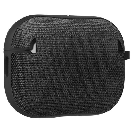 Husa Spigen Urban Fit compatibila cu Apple AirPods Pro 2 Black (Ingredi, ACS05483) by www.silkase.ro