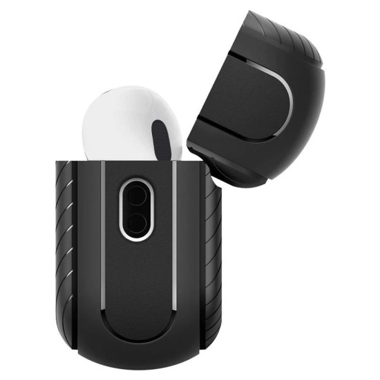 Husa Spigen Mag Armor compatibila MagSafe pentru AirPods Pro 2, neagra (Spigen, Ingredi) by www.silkase.ro Husa Spigen Mag Armor compatibila MagSafe pentru AirPods Pro 2, neagra (Pro 2, ACS05484) by www.silkase.ro