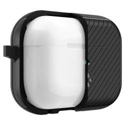 Husa Spigen Mag Armor compatibila MagSafe pentru AirPods Pro 2, neagra Husa Spigen Mag Armor compatibila MagSafe pentru AirPods Pro 2, neagra