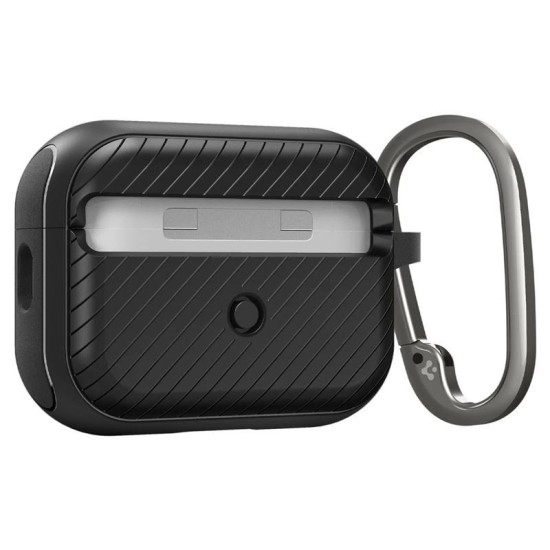 Husa Spigen Mag Armor compatibila MagSafe pentru AirPods Pro 2, neagra (Spigen, Ingredi) by www.silkase.ro Husa Spigen Mag Armor compatibila MagSafe pentru AirPods Pro 2, neagra (Pro 2, ACS05484) by www.silkase.ro