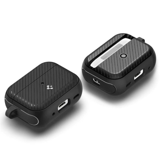 Husa Spigen Mag Armor compatibila MagSafe pentru AirPods Pro 2, neagra (Spigen, Ingredi) by www.silkase.ro Husa Spigen Mag Armor compatibila MagSafe pentru AirPods Pro 2, neagra (Pro 2, ACS05484) by www.silkase.ro