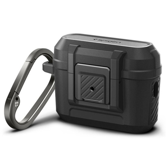 Husa Spigen Lock Fit compatibila cu Apple AirPods Pro / Pro 2 Black (Spigen, Ingredi) by www.silkase.ro Husa Spigen Lock Fit compatibila cu Apple AirPods Pro / Pro 2 Black (Ingredi, ACS05485) by www.silkase.ro