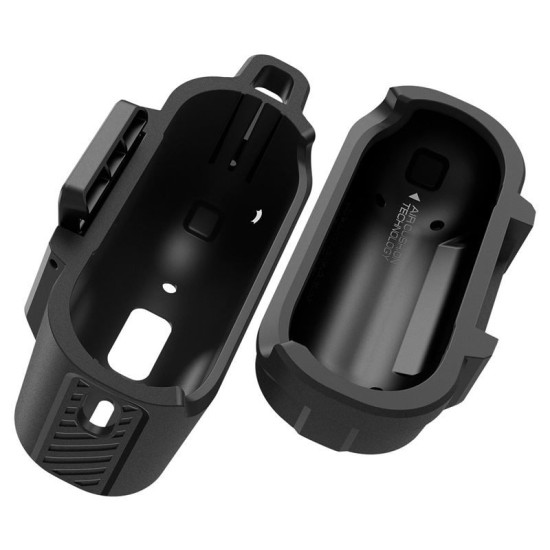 Husa Spigen Lock Fit compatibila cu Apple AirPods Pro / Pro 2 Black (Spigen, Ingredi) by www.silkase.ro Husa Spigen Lock Fit compatibila cu Apple AirPods Pro / Pro 2 Black (Ingredi, ACS05485) by www.silkase.ro