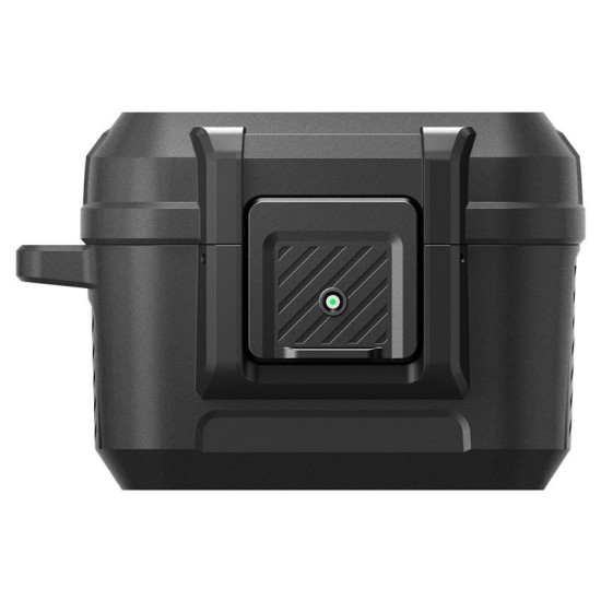 Husa Spigen Lock Fit compatibila cu Apple AirPods Pro / Pro 2 Black (Spigen, Ingredi) by www.silkase.ro Husa Spigen Lock Fit compatibila cu Apple AirPods Pro / Pro 2 Black (Ingredi, ACS05485) by www.silkase.ro