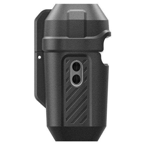 Husa Spigen Lock Fit compatibila cu Apple AirPods Pro / Pro 2 Black (Spigen, Ingredi) by www.silkase.ro Husa Spigen Lock Fit compatibila cu Apple AirPods Pro / Pro 2 Black (Ingredi, ACS05485) by www.silkase.ro