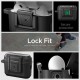 Husa Spigen Lock Fit compatibila cu Apple AirPods Pro / Pro 2 Black (Spigen, Ingredi) by www.silkase.ro Husa Spigen Lock Fit compatibila cu Apple AirPods Pro / Pro 2 Black (Ingredi, ACS05485) by www.silkase.ro