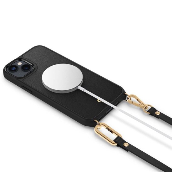 Husa Spigen Cyrill Classic Charm MagSafe compatibila cu iPhone 14 Black (iPhone 14, ACS05492) by www.silkase.ro