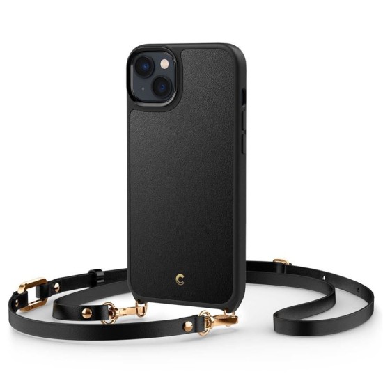 Husa Spigen Cyrill Classic Charm MagSafe compatibila cu iPhone 14 Black (iPhone 14, ACS05492) by www.silkase.ro