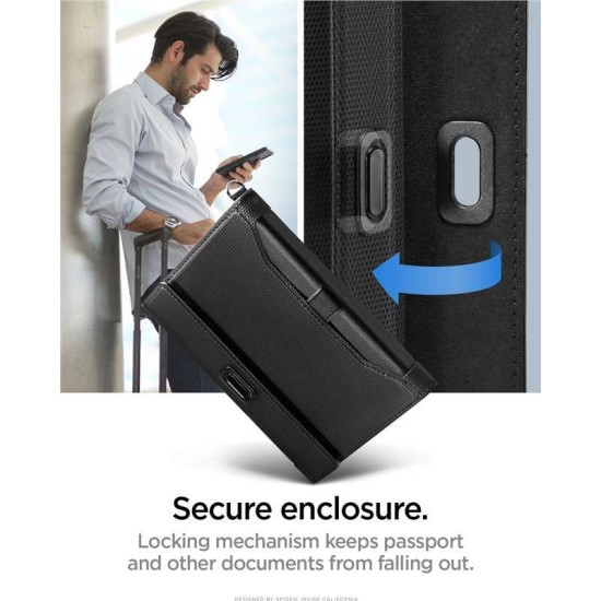 Husa universala pentru pasaport Spigen (Diverse accesorii, AFA05538) by www.silkase.ro