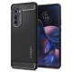 Husa Spate Spigen Rugged Armor Compatibila Cu Motorola Edge 2022, Silicon, Super Rezistenta, Negru (Ingredi, ACS05544) by www.silkase.ro