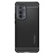 Husa Spate Spigen Rugged Armor Compatibila Cu Motorola Edge 2022, Silicon, Super Rezistenta, Negru (Ingredi, ACS05544) by www.silkase.ro