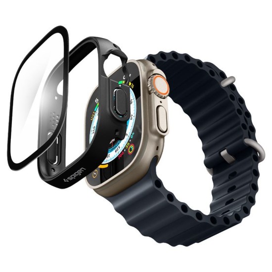 Husa Spigen Thin Fit 360 pentru Apple Watch Ultra (49 mm) - neagra (Spigen, Ingredi) by www.silkase.ro Husa Spigen Thin Fit 360 pentru Apple Watch Ultra (49 mm) - neagra (Ingredi, ACS05558) by www.silkase.ro