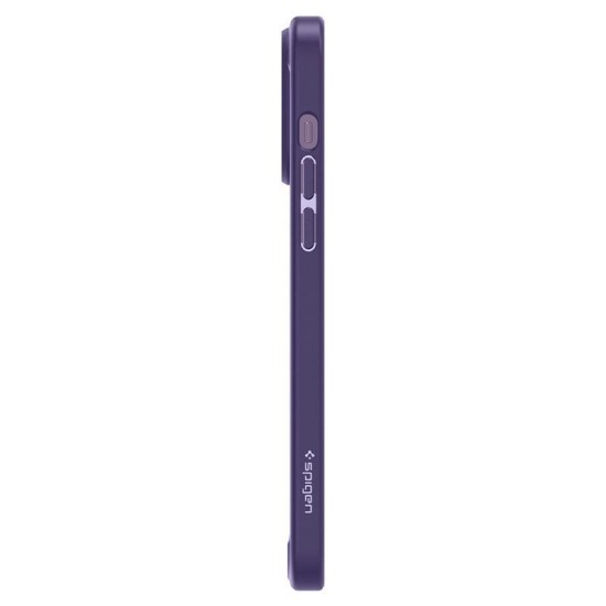 Husa Spigen Ultra Hybrid compatibila cu iPhone 14 Pro Deep Purple (Spigen, iPhone 14 Pro) by www.silkase.ro Husa Spigen Ultra Hybrid compatibila cu iPhone 14 Pro Deep Purple (iPhone 14 Pro, ACS05577) by www.silkase.ro